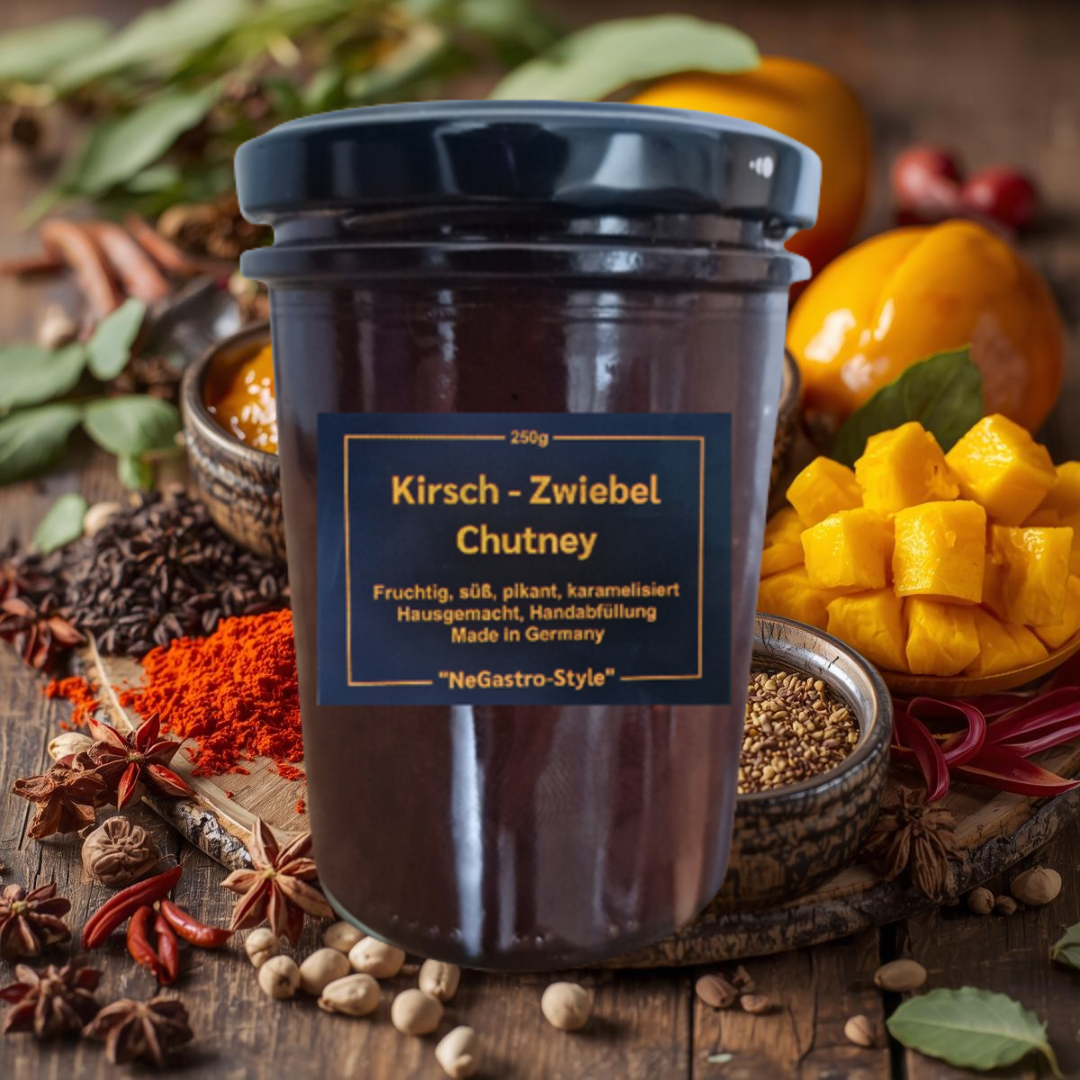 Kirsch-Zwiebel-Chutney (250g)